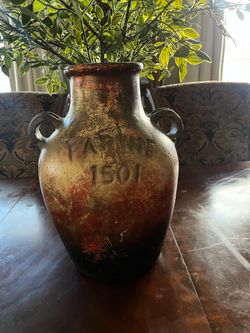 Italian Terracotta jug decor