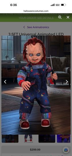 2025 chucky animatronic