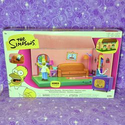 The Simpson Living Room Diorama