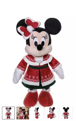 Disney Minnie Holiday Plush