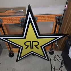Rockstar Energy Light Up Sign