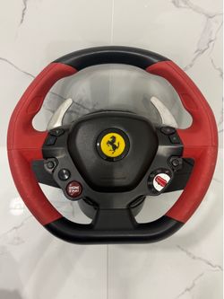 Thrust master Ferrari racing wheel