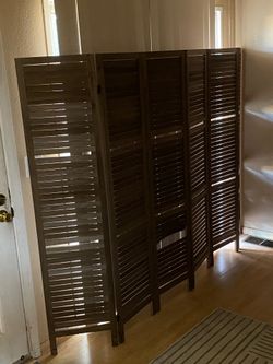 Room divider 8’ long