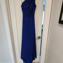 New, Royal Blue Formal Gown