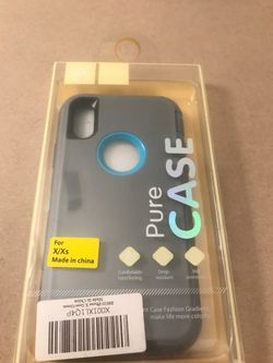 Casé iPhone X XS with tempered glass brand new 3