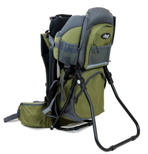NEW Baby Backpack Hiking Child Carrier, Army Green