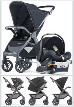 Chicco Bravo® Sport Trio Travel System | Iron