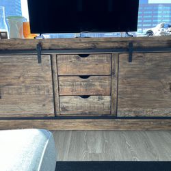 Reclaimed Wood Media Console