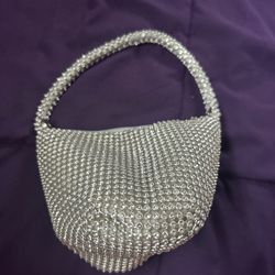 Silver Handbag