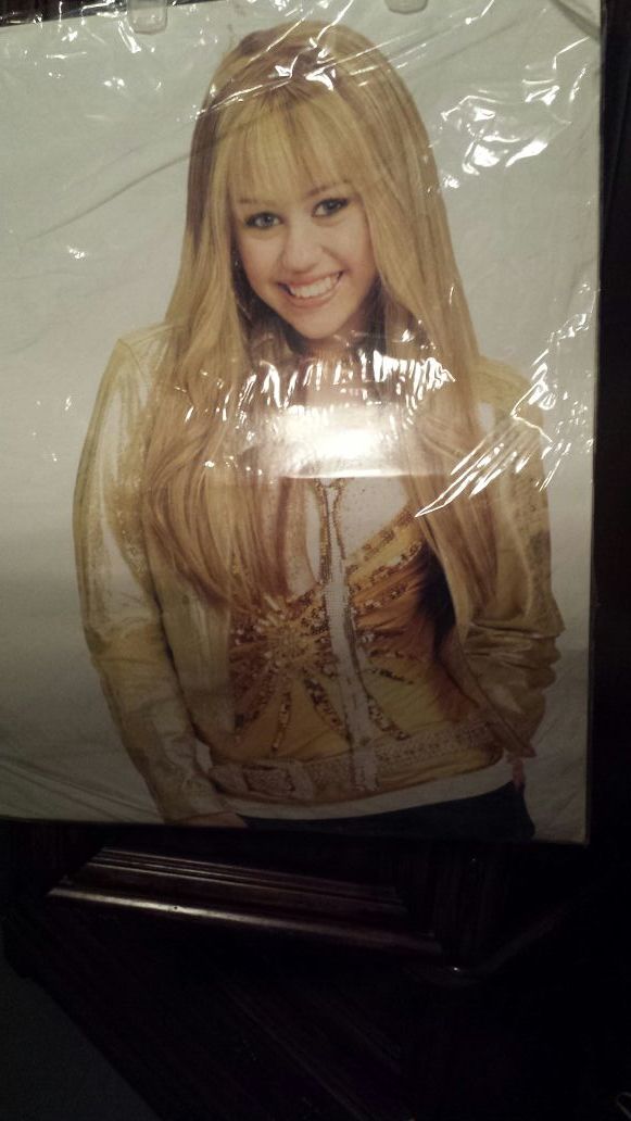 Life Size Hannah Montana (Miley Cyrus) Poster