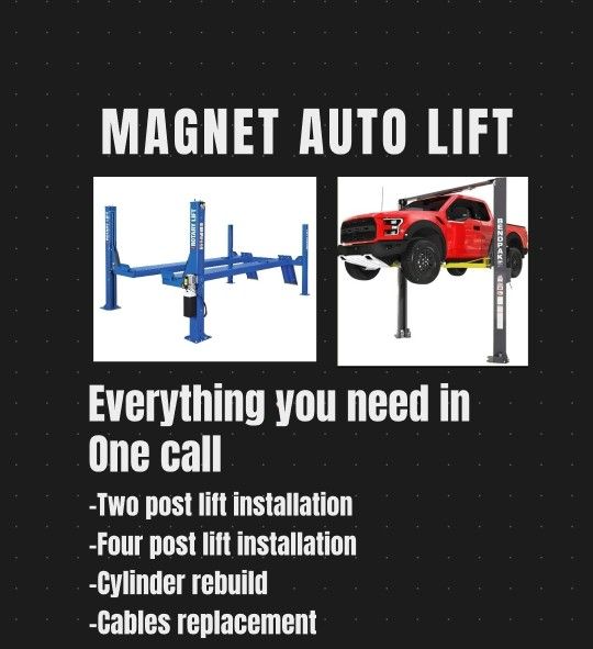 Bendpak Rotary Challenger Forward Automotive Lift Installer 4 Post Lift Four Post Lift Challenger Lift 2 Post Lift Alignment Lift