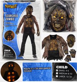 Spirit Scorched Zombie Child Halloween Costume