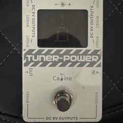 Caline Guitar Tuner & Pedal Power Supply
