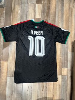 Mexico Third Kit World Cup Jersey, A.Vega #10
