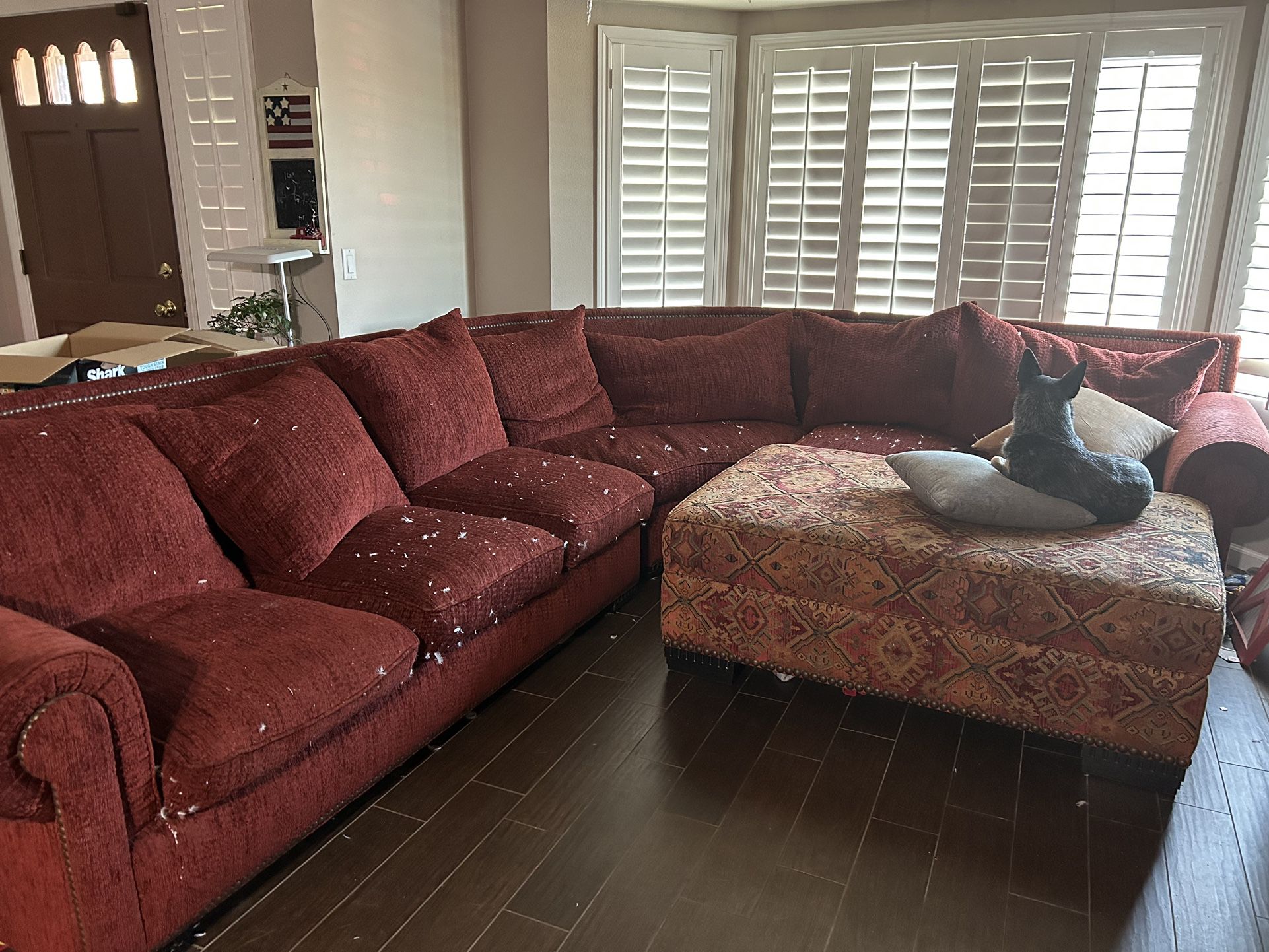 Down Feather Sectional 