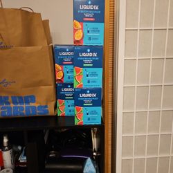 Liquid IV Hydration Multiplier 3 15 Packs Of Watermelon Flavor And Two 15 Packs Of The Passion Fruit