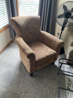 Paisley Wing back chairs