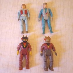 Dino Riders Action Figure Lot Vintage