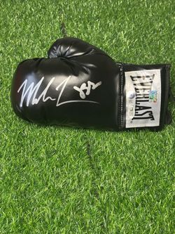 Mike Tyson and James Buster Douglas signed boxing glove - Triple certed