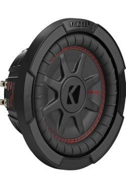 KICKER 48CWRT82 CompRT 8" Subwoofer, DVC, 2-ohm