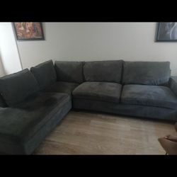 Grey Medium Sectional 