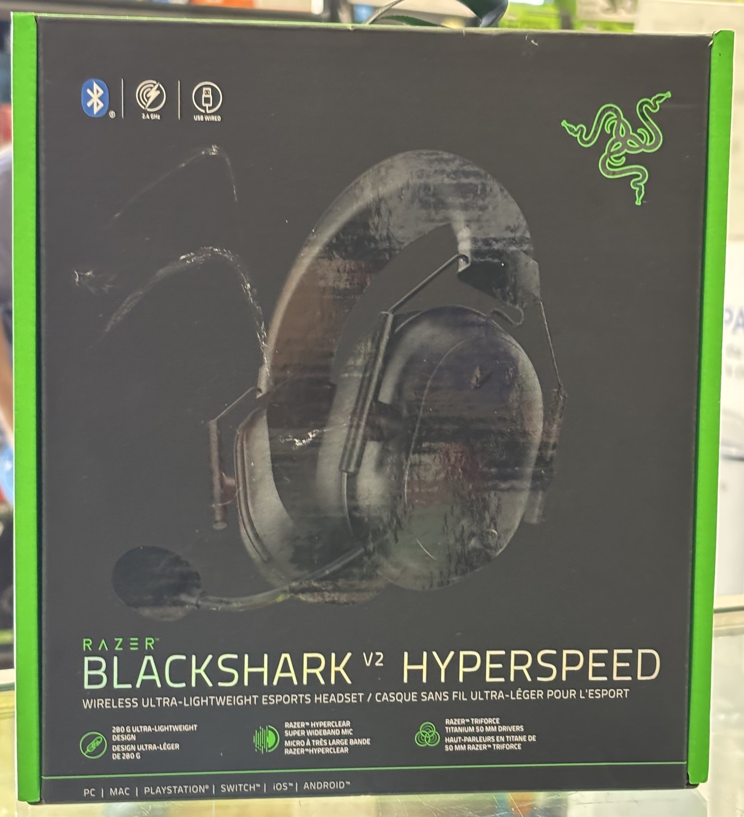 Razer BlackShark V2 Hyperspeed – Pro Wireless Gaming Headset