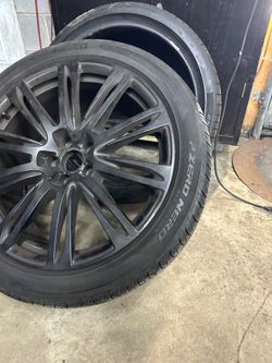 20” rims for AUDI wrapped in Pirelli P Zero tires 265/40R20 104 H