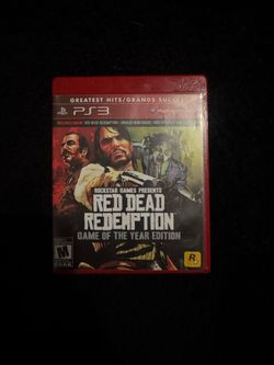 Red Dead Redemption GOTY PS3