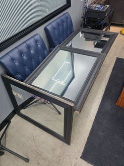 Mirror with frame