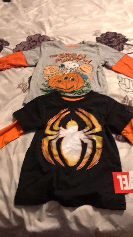 24 months Halloween shirts $5 For Both