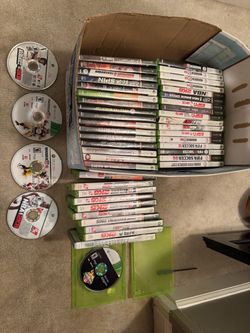 Xbox & Xbox 360 Games Lot – 35+ Games | Halo 2, Fable II, Morrowind, COD, Sports & More | Cased + Loose Discs