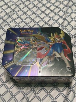 Pokemon Zacian Ex Tin