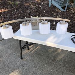 Beautiful 4 Light Bathroom Light