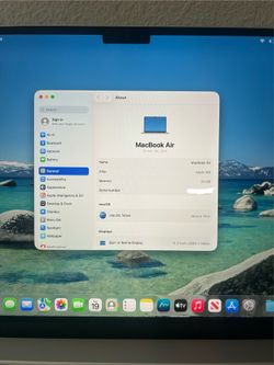 MacBook Air 15in 2025