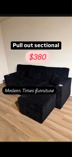 Pullout sectional brand new in box