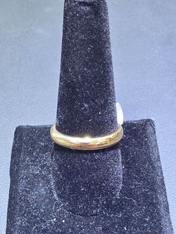 14kt YG Wedding Band. (C-4) SIZE 9. ASK FOR RYAN. #(contact info removed)20