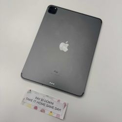 Apple iPad Pro 11" 2nd Gen- Pay $5 DOWN AVAILABLE - NO CREDIT NEEDED