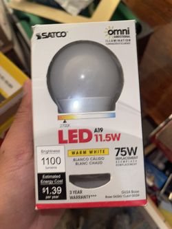 2 Led 11.5W 75w 
