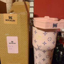 Pink LV Stanley Cup