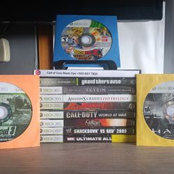 Xbox 360 Games Lot  (💲15 Each Firm.)
