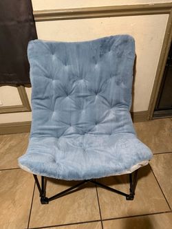 Blue Folding Chair