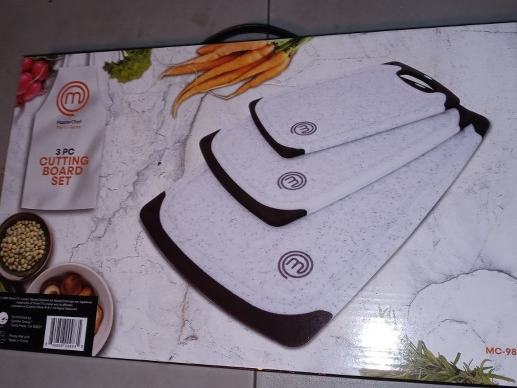 3 Pcs Cutting Board Set