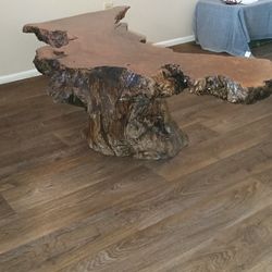 Burl Wood Coffee Table $2000