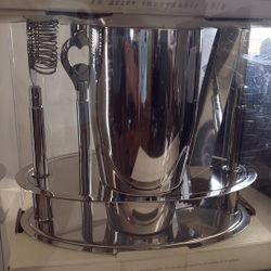 Stainless steel cocktail shaker pier one