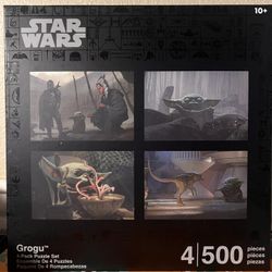Star Wars Grogu Puzzle Set