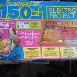 Vintage science far150  in 1 electronic project kit