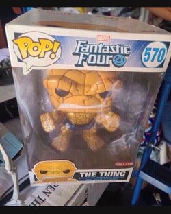 Pop Marvel fantastic for the Thing # 570