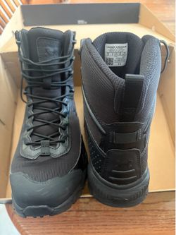 Men’s Black Under Armour Boots