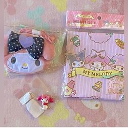 My Melody Sanrio bundle (3 items) see description (NEW)