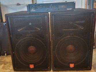 CROWN XLS 402 Amp & JBL JRX115 Speakers